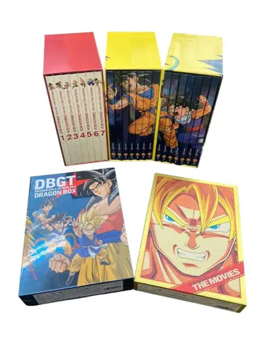 드래곤볼 Z DVD 묶음 판매 DRAGON BOX GT 전권 (M)