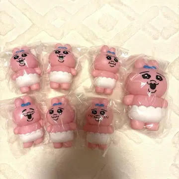 빤쮸토끼 피규어 7종 세트 새상품