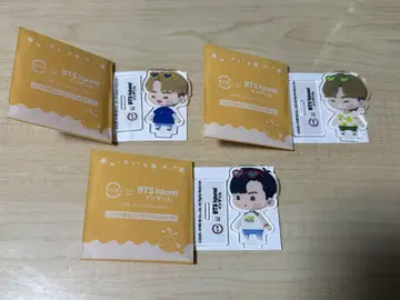 BTS island 인더솜 스시로 콜라보 아크릴 스탠드 3개 세트