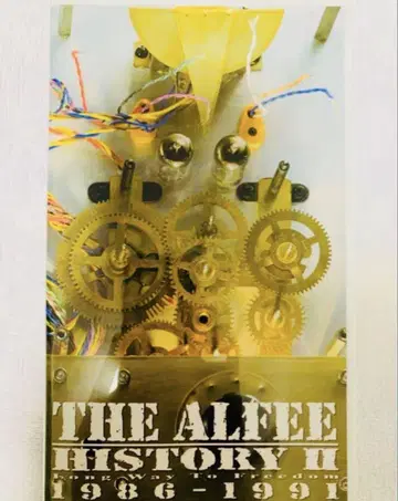 THE ALFEE HISTRY II 알피 히스토리 VHS 비디오