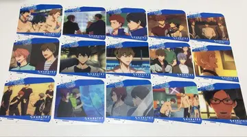 Free! 가라테츠 가라오케의 달인 코스터 15개 세트