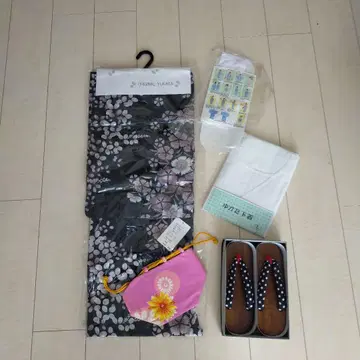 유카타 세트 오비 없음