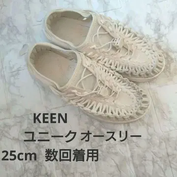 * 몇 번 착용 * KEEN * 유니크 * 25cm *