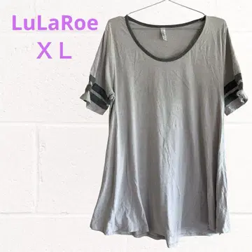 LuLaRoe 그레이 XL 반팔 티셔츠