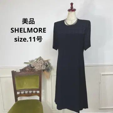 새상품급 SHELMORE 블랙 포멀 원피스