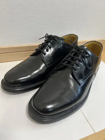 REGAL 리갈 2504 플레인토 천연 가죽 블랙 24.5cm