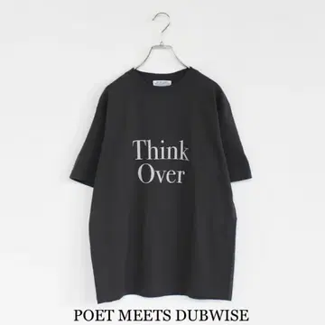 새상품 POET MEETS DUBWISE THINK OVER 티셔츠