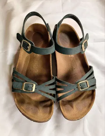 BIRKENSTOCK 버켄스탁 그린 샌들 36 23.0