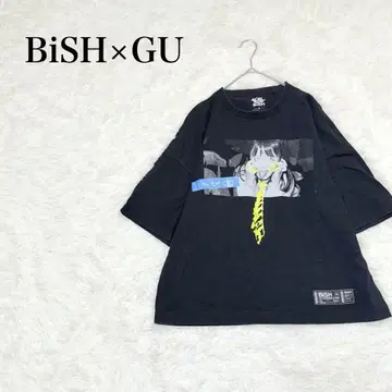 BiSH x GU 모모코구미 컴퍼니 티셔츠 S 포토 프린트