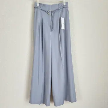 와이드 팬츠 블루 M 사이즈