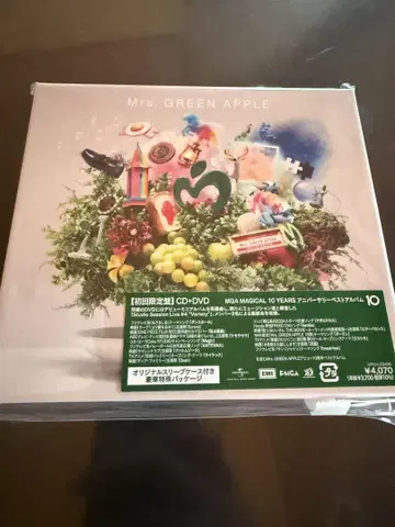 Mr. GREEN APPLE 10 CD+DVD