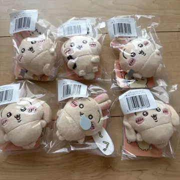 치이카와 (먼작귀) 토끼가 가득한 복권 E상 6종 세트