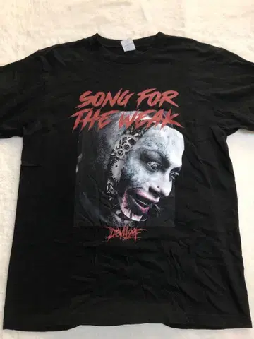 devilloof song for the weak 밴딩 티셔츠 L