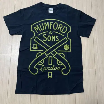 Mumford & Sons 그래픽 티셔츠 S 사이즈 네이비