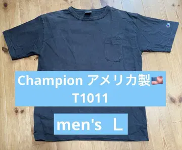챔피온 미국제 T1011 블랙 남성용 L