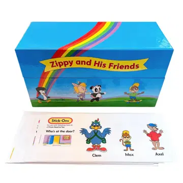 디즈니 영어 시스템 Zippy Talk Along 카드 스티커 포함