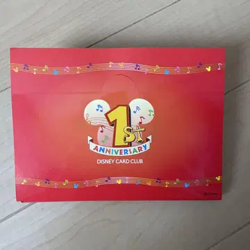 디즈니 카드 클럽 1주년 기념 핀 배지