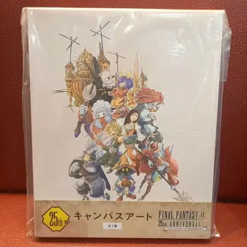 FINAL FANTASY IX 출시 25주년 기념 복권 캔버스 아트