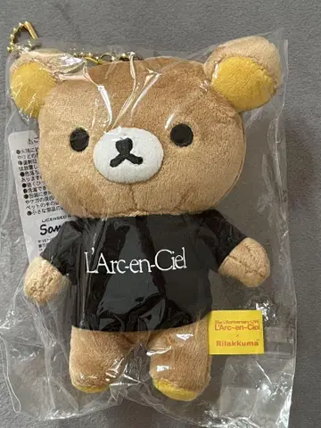 리락쿠마 L'Arc-en-Ciel 콜라보 봉제 인형