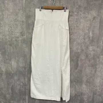 Stylevoice for xxx 데님 타이트 스커트 프론트 슬릿 M