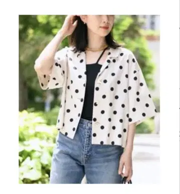 저널 스탠다드 레사주 5부 소매 셔츠