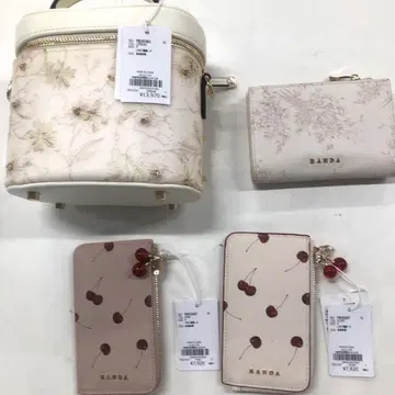 란다 잡화 세트 백 지갑 멘토스 케이스