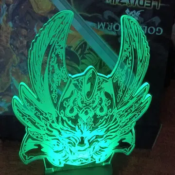GAROSTORM LED 패널 조명 쿨 7색 특촬물 애니메이션
