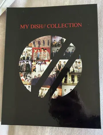 DISH//의 브로마이드 케이스와 사인 DISH// 연표