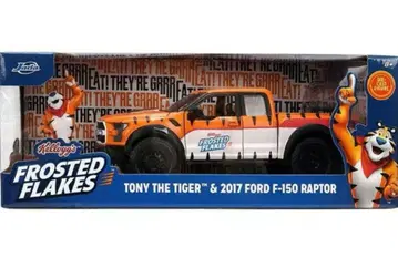 Jada Toys 2017 포드 F-150 랩터 & 토니 타이거