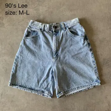 Lee Lee 데님 숏 팬츠