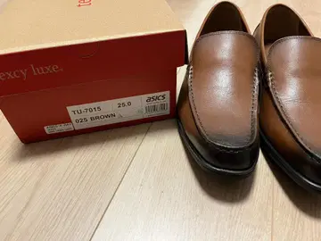 "새상품급" texcy luxe TU-7015 브라운 25.0