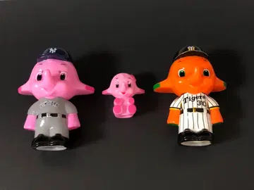 한신 타이거즈 사토짱과 뉴욕 양키스 사토코짱과 손가락 인형