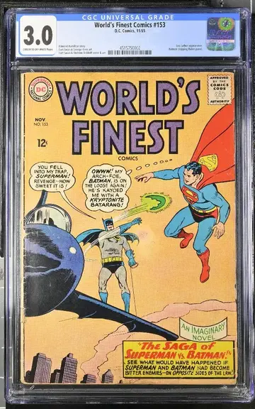 세계 최고의 만화 #153 1965년 CGC 3.0