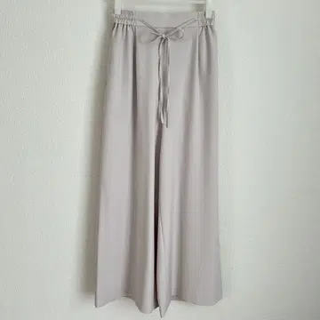 와이드 팬츠 베이지 M 사이즈