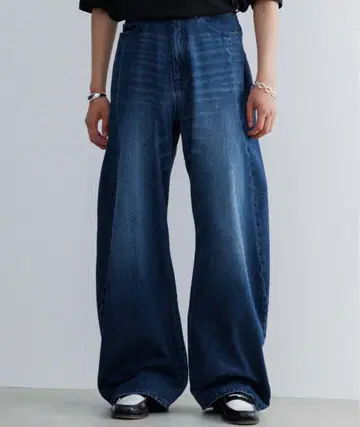 SINSS Baggy 배기 실루엣 커브 데님