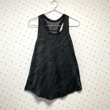 salsation 블랙 탱크탑 M