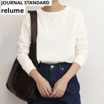 JOURNAL STANDARD relume 와플 롱 슬리브 티셔츠