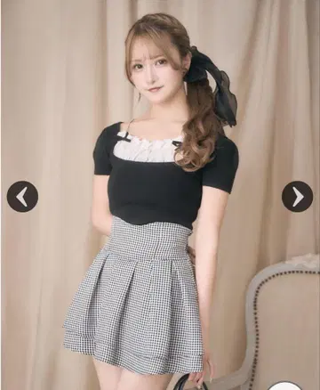 미셸 마카롱 슬림 레그 스커트 S