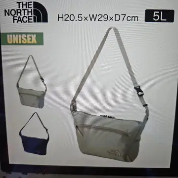 THE NORTH FACE Bag Capella5 캬바쿠라 그레이 5L