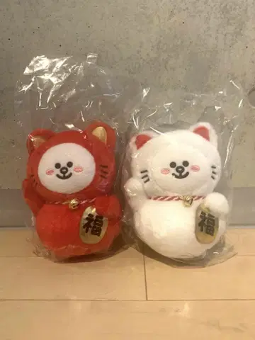 LINE FRIENDS CONY 코니 마네키네코 홍백 LINE 프렌즈