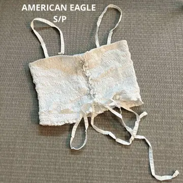 AMERICAN EAGLE 화이트 뷔스티에 S/P
