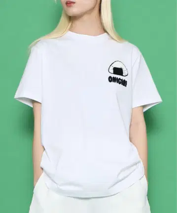 PUNYUS 후드 사가라 자수 티셔츠 오니기리
