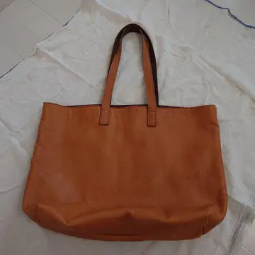 나카가와 마사시치 상점 카멜 가죽 토트백