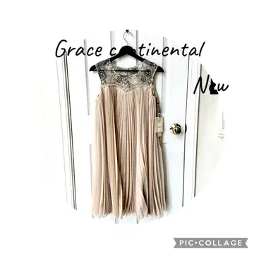 미사용 택 포함 Grace continental 원피스 36 일본제