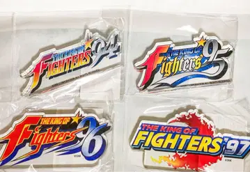 KOF94 95 96 97 로고 아크릴 블록 4종 세트 SNK 스토어
