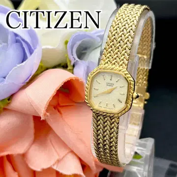작동 손목시계 CITIZEN 시티즌 골드 새상품 배터리 여성용 F88