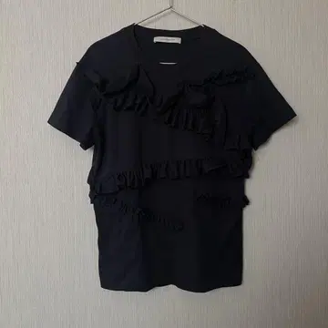 CEDRIC CHARLIER 프릴 티셔츠
