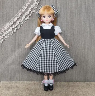 리카짱 의류 티롤리안 원피스 (모노톤)