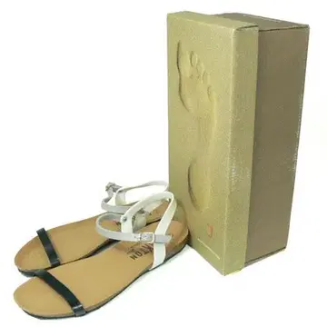 PLAKTON 플라크톤 샌들 23.5cm EU37 SL/BK/GR