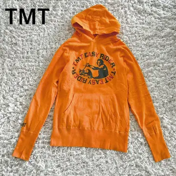 TMT 티엠티 풀오버 후드티 오렌지 L 일본제